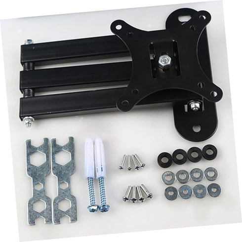 Homoyoyo 15-27 Inch 10kg Monitor Stand Tv Wall Mount Bracket Monitor Support Tilt Tv Mount