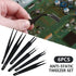 Precision Tweezers Set, 6PCS Anti Static ESD Industrial Tweezers Kit for Electronics Repair, Craft, Laboratory Work
