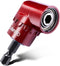 1/4 Inch 105 Degree Right Angle Driver Adapter, Hex Shank Power Screwdriver, Quick Change Magnetic Bit Socket