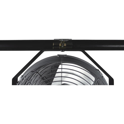 TPI PM2.5 Pipe Mount Adaptor for Industrial Mounted Workstation Fan, 2-1/2" Pipe Diameter