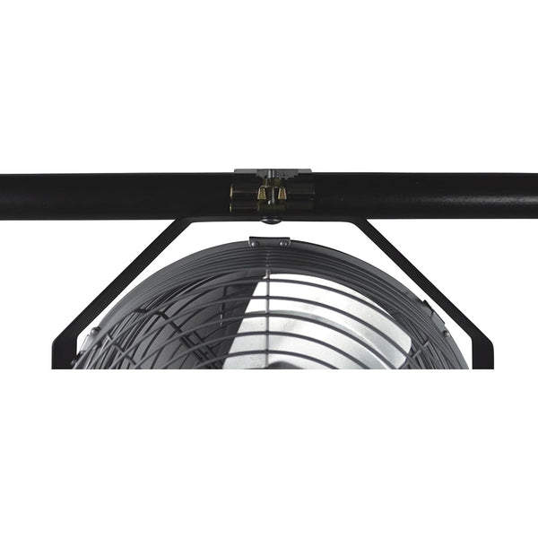 TPI PM2.5 Pipe Mount Adaptor for Industrial Mounted Workstation Fan, 2-1/2" Pipe Diameter
