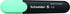Schneider Job Pastel Highlighter, Chisel Tip, 1 + 5 mm, Black Barrel, Turquoise Ink, Box of 10 (1523)