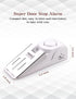 EMDMAK Door Stop Alarm with 120DB Siren, Door Stop for Home & Travel (White)