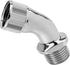 QWORK Elbow Adapter for Shower Head, Chrome Copper 1/2" Extender Connector