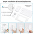 DEWENWILS Remote Control Outlet, Wireless Wall Mounted Light Switch, Electrical Plug in On Off Power Switch