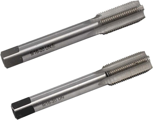 9/16-20 Right & Left Hand Thread Tap HSS, 9/16'' - 20 TPI for Bike Crank Repair