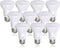 Bioluz LED 10 Pack BR20 LED Bulb, 6W=50W, 2700K Warm White, Dimmable, 540 Lumen