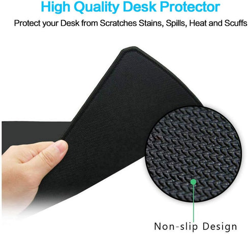 Large Gaming Mouse Pad, Fly Dragon Design Mouse Mat for Office Computer (A-Red)