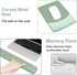 Set, MOSISO Wrist Rest Support for Mouse Pad&Keyboard Rectangular Ergonomic Mousepad Non-Slip Base Home/Office Pain