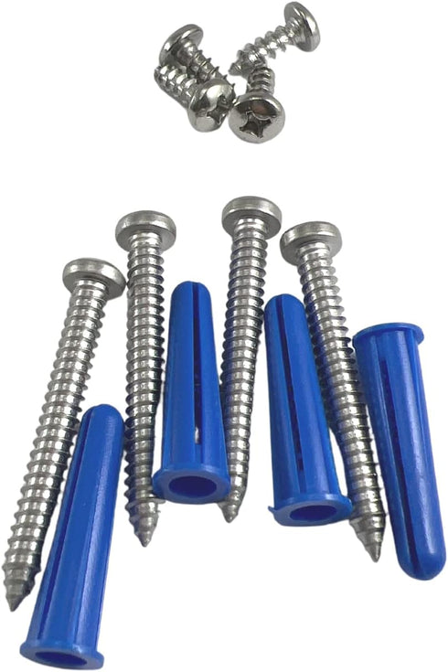 Harris Hardware TP15239 Stamped Steel Pilaster Pack for 1-1/4 in. Post, Includes 2 One-Ear Brackets and Fasteners