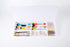 Glassboard Studio Glass Dry Erase Doodle Tray for Desktop Office Supply Storage - Includes 8 Markers and Eraser (White)