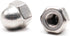 binifiMux 1/2-13 Acorn Cap Nuts, 304 Stainless Steel, Pack of 10 for Outdoors