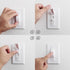 Wall Switch Guard, ILIVABLE Childproof Light Switch Plate Covers, Protects Circuits from Accidental Use, White