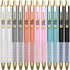 Pens Fine Point Smooth Writing Pens, Personalized Ballpoint Pens Bulk, Black Ink 1.0 mm for Office Supplies (12-pack)
