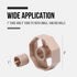 Lichamp Desktop Tape Dispenser Holder for Large 3 Inch Core, Suitable for Masking, Heat Transfer, and Kitchen Tape