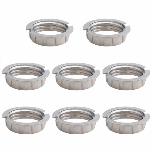 Xhziy 8pcs G9 Lamp Bracket Ring M20 Lampshade Adapter Ring Metal Outer Ring