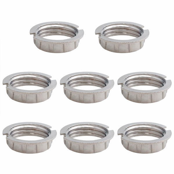 Xhziy 8pcs G9 Lamp Bracket Ring M20 Lampshade Adapter Ring Metal Outer Ring