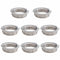 Xhziy 8pcs G9 Lamp Bracket Ring M20 Lampshade Adapter Ring Metal Outer Ring