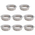 Xhziy 8pcs G9 Lamp Bracket Ring M20 Lampshade Adapter Ring Metal Outer Ring