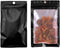 IRTGFHJE Flat Lock Bags 100PCS Flat Matte Aluminum Foil Ziplock Packaging Bag DIY