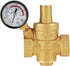 DN20 Brass Adjustable Water Pressure Reducer with Gauge Meter