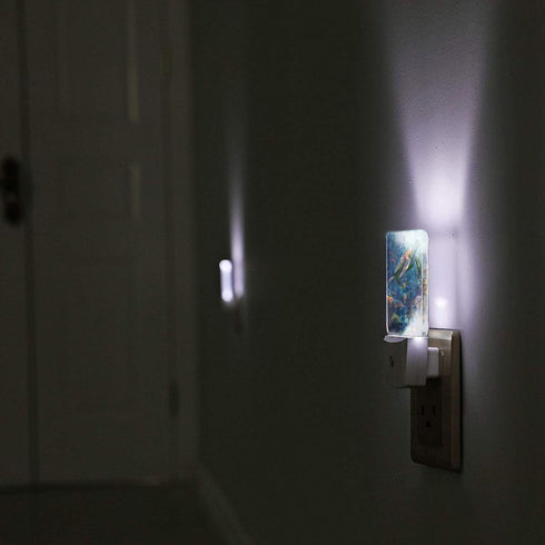 Bshuey Led Night Light, Sea Turtle Decorative Plug in Nightlights,with Smart Auto Dusk to Dawn Night Light for Bedroom