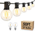 Mlambert 50Ft LED Outdoor String Lights G40 Globe Dimmable Patio Light, Waterproof