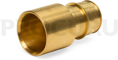 5-Pack, 1/2" PEX-A x 1/2" Female Sweat Adapter, Expansion PEX-A F1960 Brass Plumbing Fitting (Fits over 1/2" Copper Pipe) by PROCURU