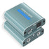 3.5mm 3.5 3.5 Analog to Digital Audio Converter Dual Analog Jack AUX to Optical SPDIF Audio Adapter with Optical Cable