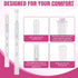 60 PACK Disposable Vaginal Suppository Applicator for Women, Fits Most Lubricants Creams Gels Pills Tablet