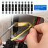 RUIAN 118 Type Switch Socket Cassette Repair, 10Pcs Electrical Box Screws Support Rod with Wrench