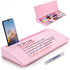 TSJ OFFICE Desktop Whiteboard Dry-Erase Board, Computer Keyboard Stand with Drawer, Desk Organizers for Office