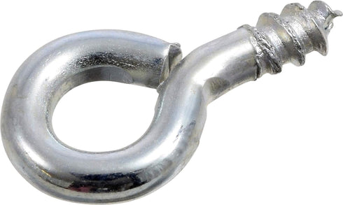Hillman 320087 .080 x 13/16" Zinc-Plated Small Screw Eye, 100-Pack