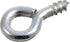 Hillman 320087 .080 x 13/16" Zinc-Plated Small Screw Eye, 100-Pack
