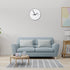 4Pcs Quartz Clock Mechanism Kit, Battery Powered Wall Clock Movement Parts with 5 Set Hands (No Battery)