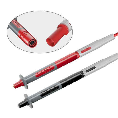 Goupchn Multimeter Test Leads Kit with Alligator Clips, Banana Plug to Test Hook Clips for Electrical Testing