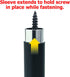 IVY Classic 44622 5" Magnetic Screw Guide Driver, 1/Card
