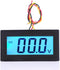 YB5135DB LCD Digital Display Voltage Meter, Three Wire Monitor Voltmeter, DC0-100V Tester Panel