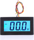 YB5135DB LCD Digital Display Voltage Meter, Three Wire Monitor Voltmeter, DC0-100V Tester Panel