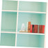 Decorative Wooden Bookends - A-Shaped Book Caddy for Desk Organization