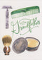 Designer Greetings Razor, Green Comb, Shaving Brush and Cream Father's Day Card