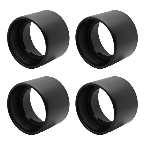 Klyeola 4Pcs 55mm*40mm Light Socket Shade Rings, Metal Lamp Shade Collar Rings for