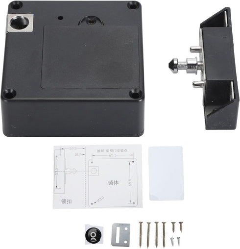 Hidden NFC Lock Electronic Drawer Locks for TV cabinets, Bedside Tables, Pull Out cabinets, wardrobes, desks, Bathroom