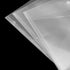 SHEUTSAN 80 Pack A4 Clear Plastic Envelopes, 13 x 9 Inch Transparent Poly Envelopes with Snap Closure