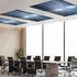 Yukro 3 Pack Night Ocean Fluorescent Light Covers for Ceiling Lights Natural Scenery Moonlight Sparkling Water Magnetic