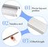 Lateral Front to Back File Bar Rails, Stainless Steel Filing Cabinet Parts, 15.76 Inches Long, 6 Pieces