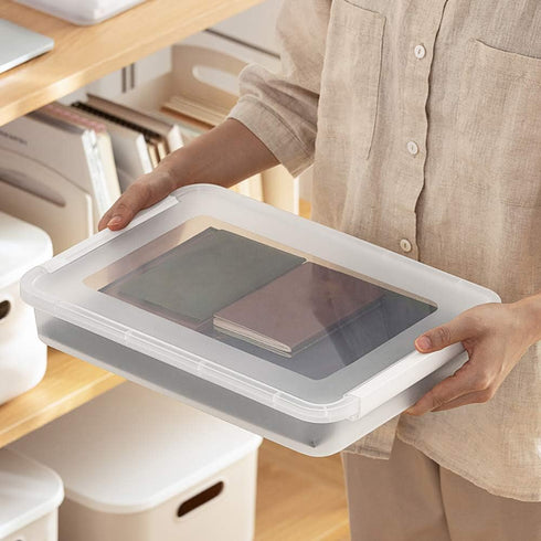 Poeland Portable Project Case - File Document Storage Organizer
