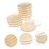 Agar Plates 10pcs Nutrient Agar Plates, Borosilicate Glass Petri Dishes for Plastic Plants Laboratory Round Colombia