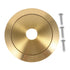 Cabilock Modern Iron Lamp Shade Adapter Ring Ceiling Canopy Hardware for Chandelier