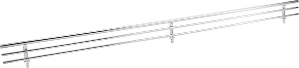 Hardware Resources SF23-PC Wire Shoe Shelf Fence, Polished Chrome